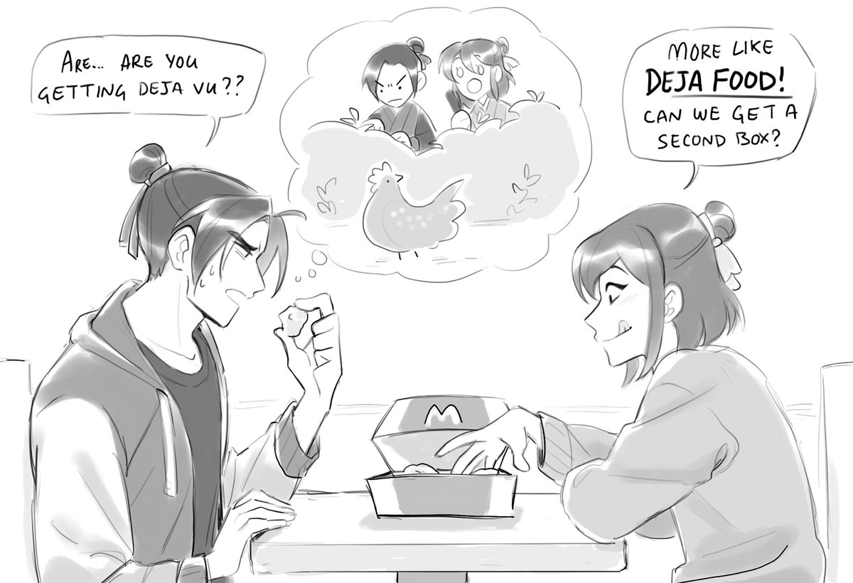 sangcheng reincarnation au but they only remember the really dumb stuff 