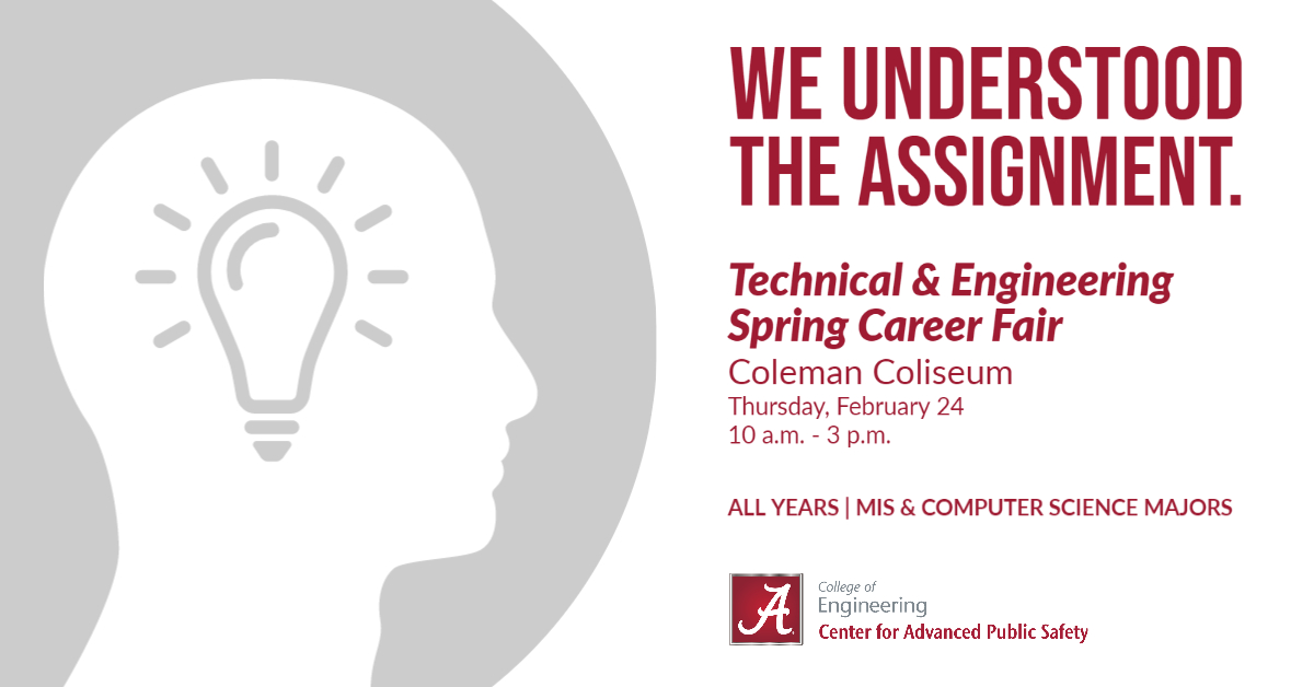 UACAPS's tweet photo. Find CAPS at UA's Technical &amp; Engineering Spring Career Fair on Feb. 24. Our on-campus opportunities for students provide experience and mentorship in software development and IT, providing custom, innovative solutions for over 40 federal, state and local agency partners. https://t.co/sGR0aJfPu9