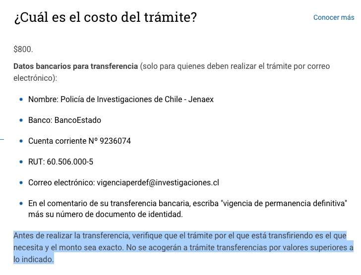 Milyly_06's tweet photo. @ChileAtiende Cómo hacer este trámite si los bancos solo dejan hacer transferencias por montos mayores a mil pesos? Si me ocurre pagar esos mil, entonces mi trámite no será procesado? https://t.co/Zyv48XkSLd