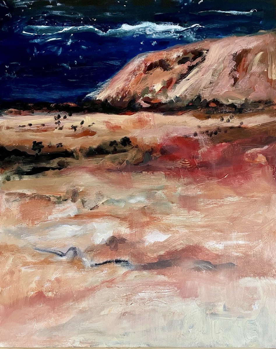 ValBright4's tweet photo. Night time Dreaming #australia #acrylic #memorypainting #sunshine #heat https://t.co/XURv7p0hEt