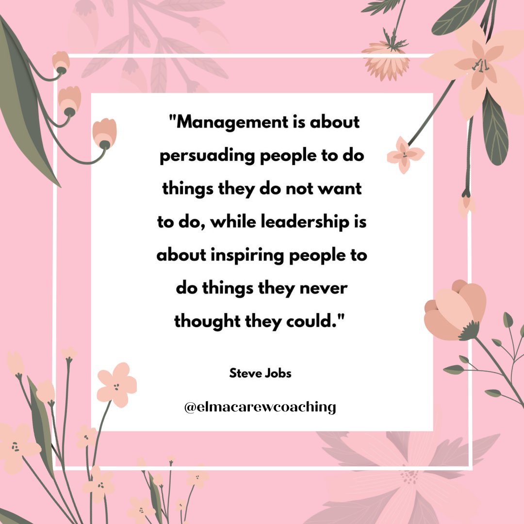 Management Vs Leadership 

#LeadershipDevelopment #LeadershipMatters