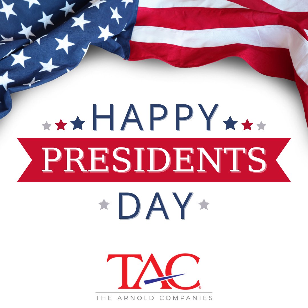 Happy Presidents Day! We honor all Presidents on this day🇺🇸 

#PresidentsDay #PresidentsDay2022 #TAC #TheArnoldCos #TACair #TACenergy #TACPrivateHangars