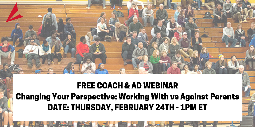 Coaches and AD's... do you want to build better relationships with your athletes and their parents? Register for this free webinar with <a href="/JodieKarsak/">Jodie Karsak</a> as she shares her insights to set you up for success. Thurs. Feb. 24th at Noon central. bsnsports.com/ib/parentscoac… #free