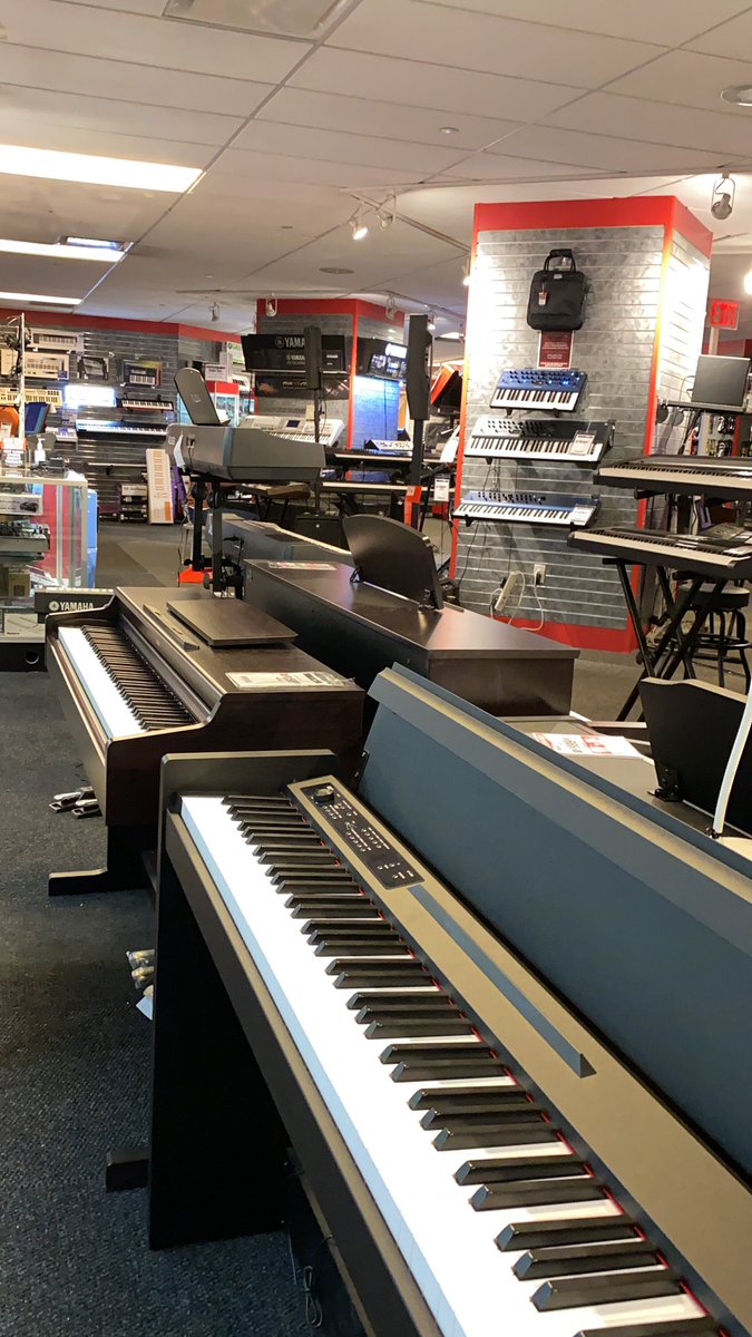 Working on a new track. Hit the music store for inspiration. They were surprisingly nice to an NFT.