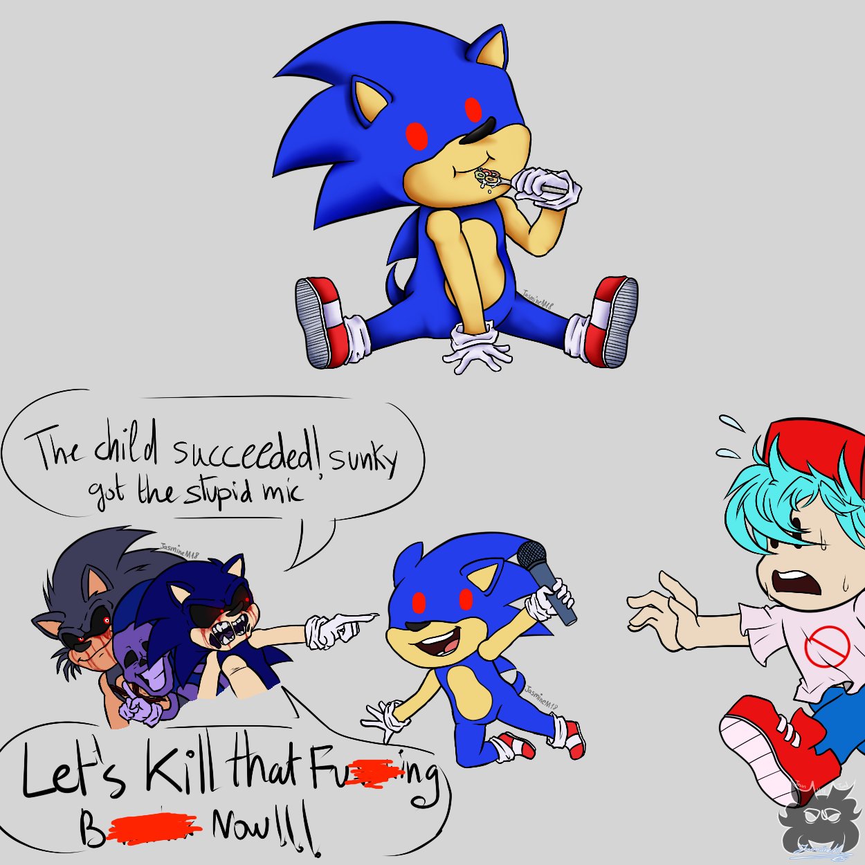 Ask The Sonic.exe family anything