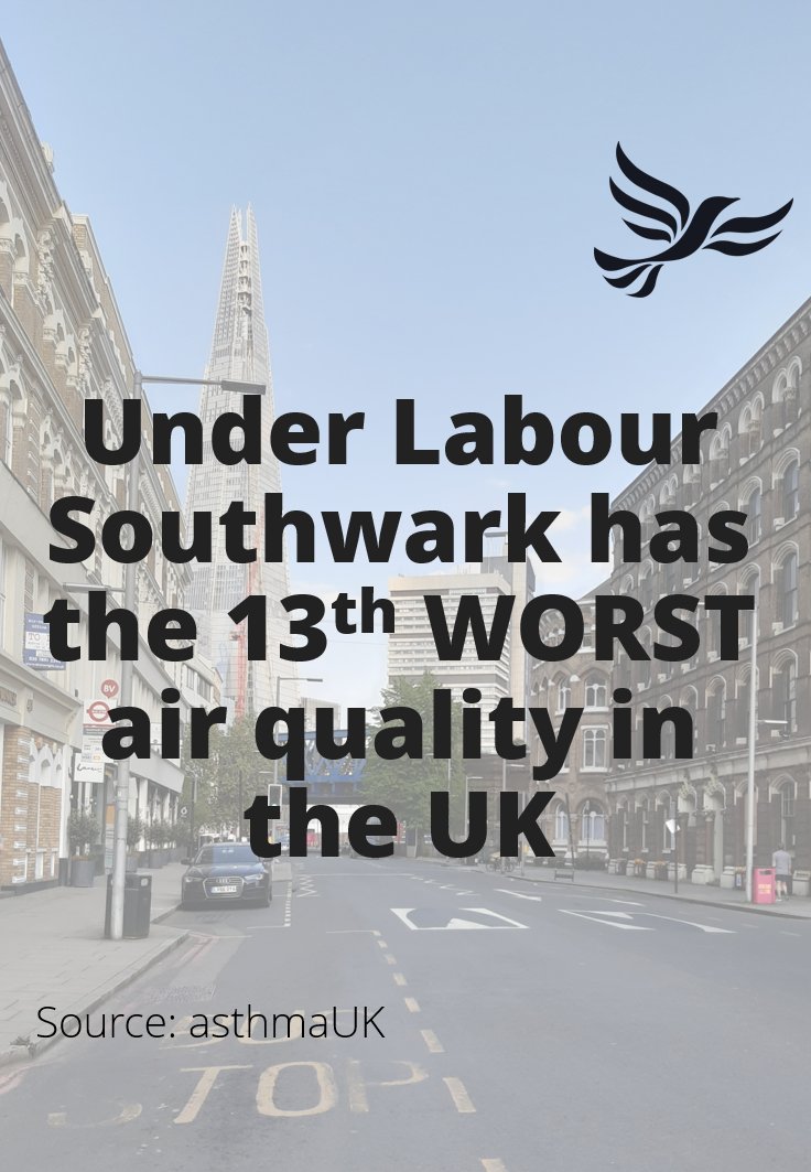 At tonight's Scrutiny Ctte I raised concerns that #Southwark has the 13th worst air pollution in the UK & many of our schools are on roads managed by Mayor of London with dangerous levels of air pollution. Council are not doing enough to tackle our dangerous #airqualityscandal