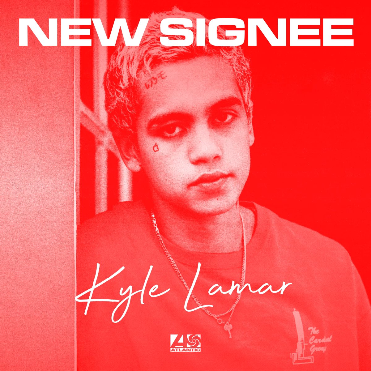 DestinyCUpdates's tweet photo. Kyle Lamar has officially joined the Atlantic Records roster, on a exclusive 2 album recording contract.  

#AtlanticWave 🌊 @kyIeIamar https://t.co/rKs5eqE7co