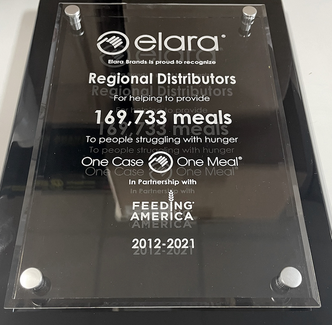 Help us and our customers #fighthunger in #ROC one meal at a time through Elara's One Case, One Meal Program &gt; regdist.com/About/News/Fig…