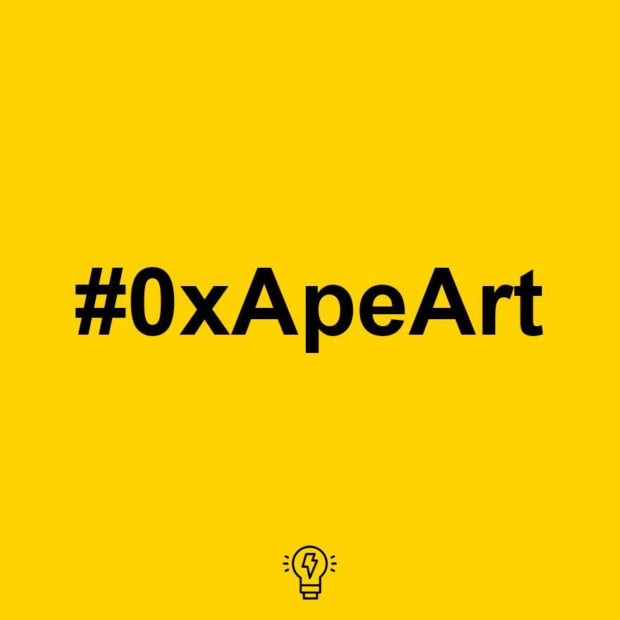 tribeodyssey's tweet image. 0xApes Creative Competition 🟨

We want to see what the Tribe can create. We know the Tribe has talent. Feel free to show us anything, we wanna see it all! 

The only rule, is of course, that it must be 0xApe themed.

PRIZES TO BE WON 🎁

Details here: bit.ly/3s4S8BF