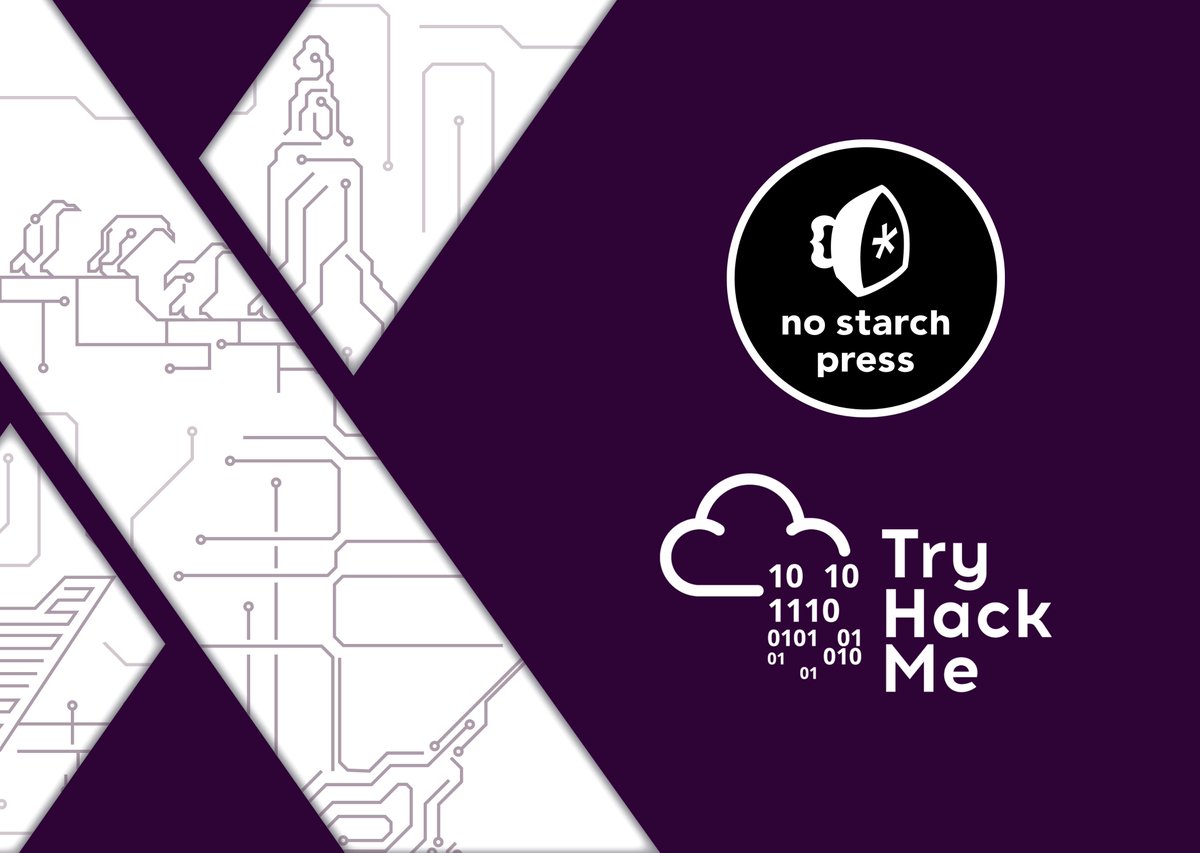 AbertayHackers's tweet image. Thank you to our CTF sponsors, @nostarch and @RealTryHackMe for providing prizes and hosting for our CTF, running alongside #SecuriTayX