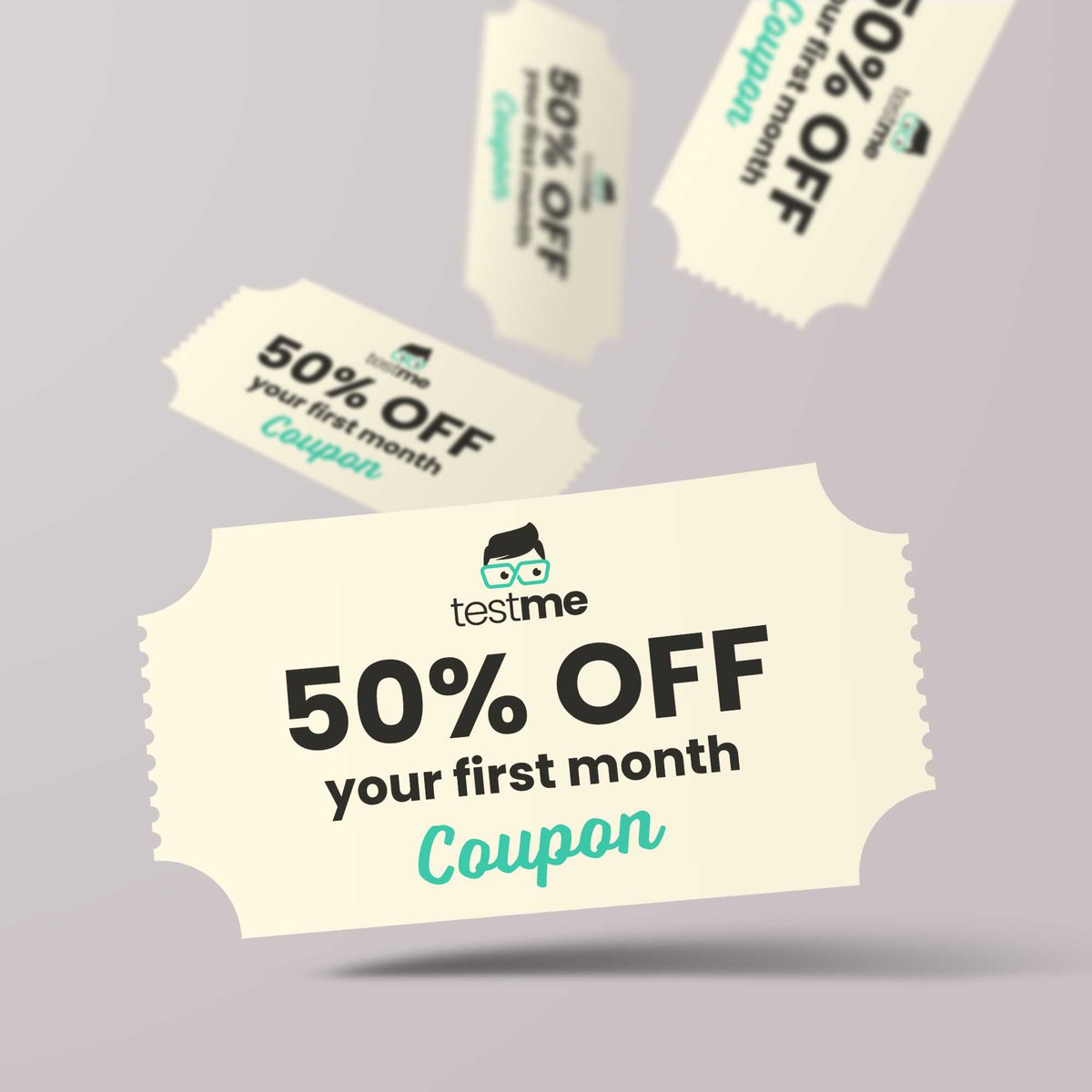 TestMe_Ai's tweet photo. Want to get a 50% discount on your first month's subscription? All you have to do is like 3 of our posts, share this post to your story or profile, sign-up for our free trial and comment "Done, TestMe!" here ๐๐ป
.
.
.
.
.
#learninaflash #ai #edtech #artificialintelligence https://t.co/d0SC3TNaDL