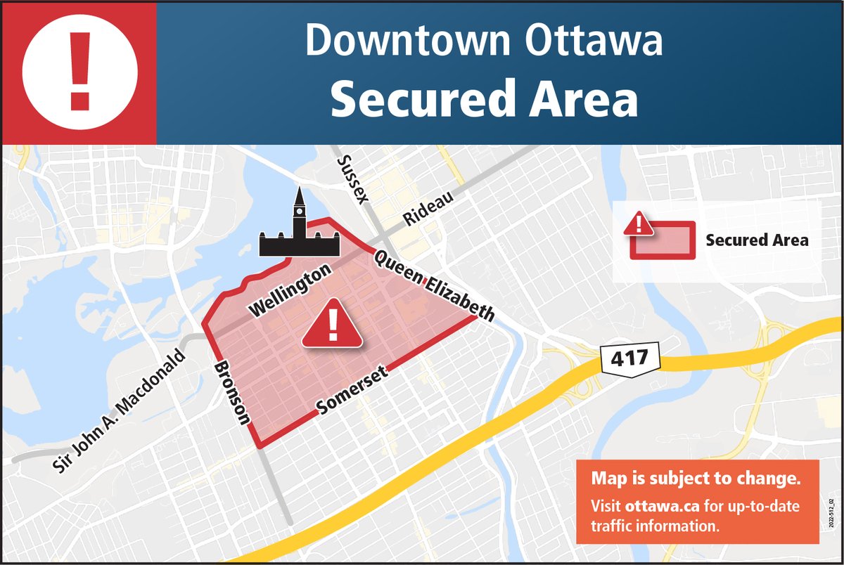 Update on Police Operations to Remove Unlawful Protesters - Secure Area Footprint Reduced.

More at: ottawapolice.ca/Modules/News/i…

#ottnews

La version française suivra
