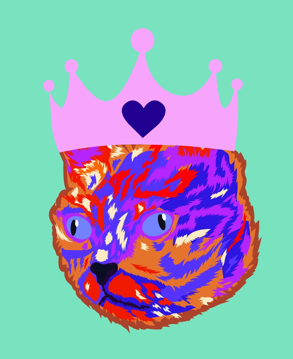 Crown cat 👑
Jump in now, it might be too late later

NFT giveaway coming soon! Stay tuned🥳 
opensea.io/collection/pet…

#Petmultiversenfts #NFTGiveaway  #NFTCommunity #NFTs #NFTCollection