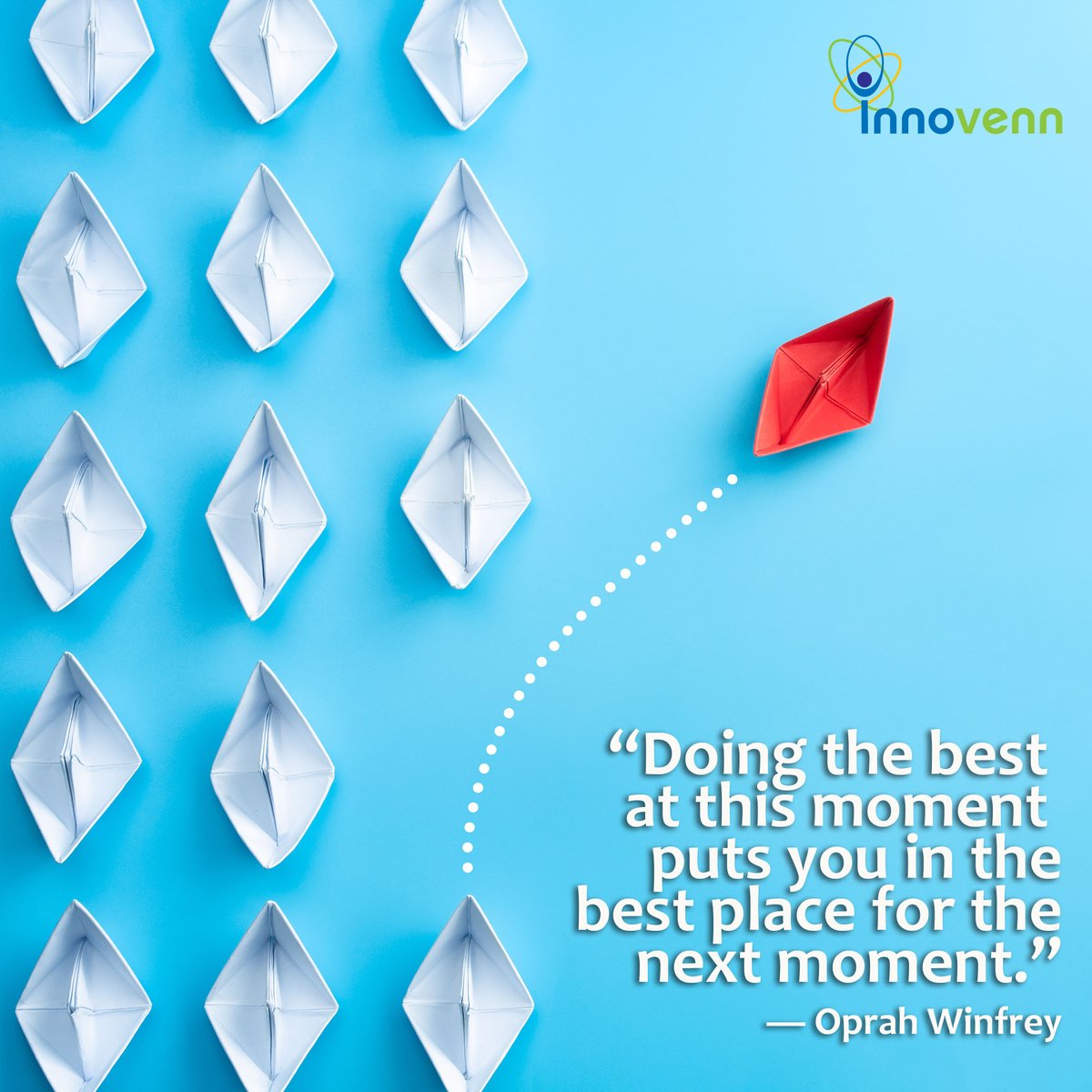 Innovenn's tweet photo. #mondaymotivation from #innovenn, where we strive to do our best in every moment. #makemomentsmatter #motivate #giveyourall #team #forwardmotion https://t.co/JetpXrSWML