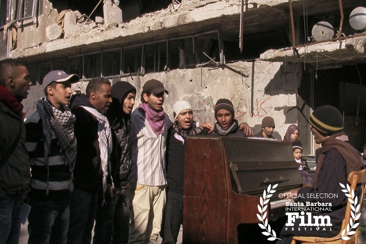 "Little Palestine: Diary of a Siege"

This filmed diary of daily life there shows how its besieged inhabitants faced bombing, displacement, and hunger with rallying, study, love, and joy.

Buy a 4 film MiniPak: sbiff.org/tickets