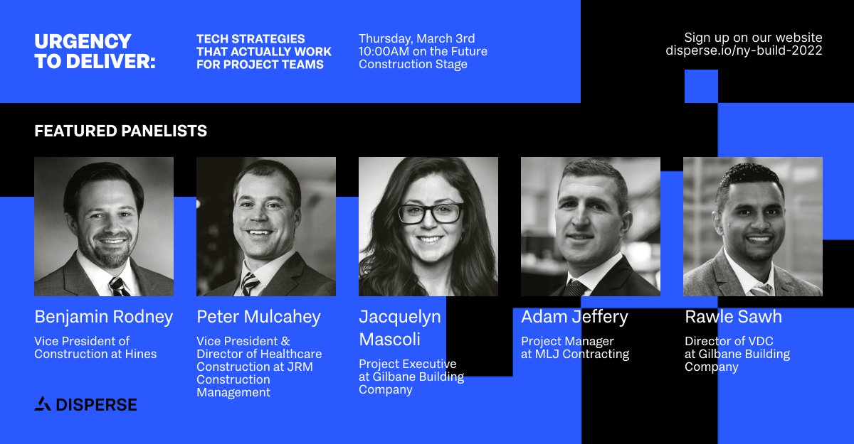 Noticed a bit of hype around #construction tech lately? Let's get past the hype and talk bark-versus-bite at this year's <a href="/NewYorkBuild/">New York Build Expo</a>.

We're hosting a panel on 3/2 with the industry's best &amp; brightest to talk about what's ACTUALLY working. Info here: ow.ly/H5WU50I0B9J