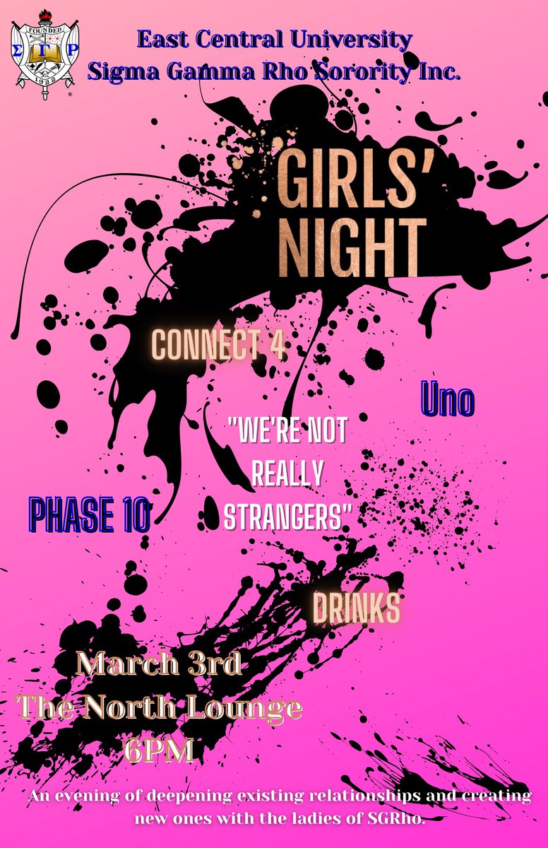 Please join us next Thursday by starting off Celebrating Women’s Month with a girls game night! 💙💛💙💛