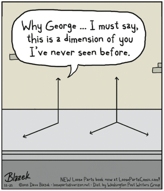 This is a mathematics joke.  bit.ly/3JDfTXk