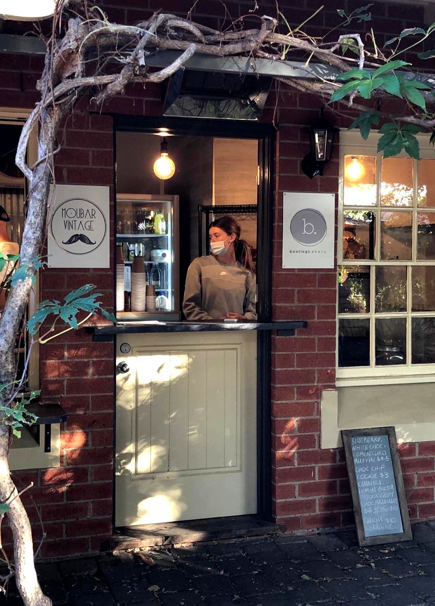 Visit Bathurst (@visit_bathurst) on Twitter photo Bootleg Bakery and Moubar Vintage have joined forces with a brand new home under the glorious vines of the Brook Moore Centre.
Sip on a perfectly made latte and nibble on a lemon & ricotta cannoli. Fresh loaves of Sourdough 
Open Wednesday to Saturday from 7am Bootleg Bakery and Moubar Vintage have joined forces with a brand new home under the glorious vines of the Brook Moore Centre.
Sip on a perfectly made latte and nibble on a lemon & ricotta cannoli. Fresh loaves of Sourdough 
Open Wednesday to Saturday from 7am