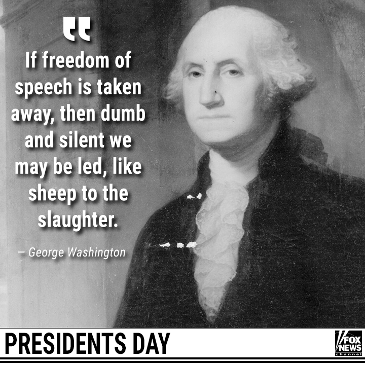 Words of wisdom from Revolutionary War hero and first President George Washington. fxn.ws/3H4gWOl