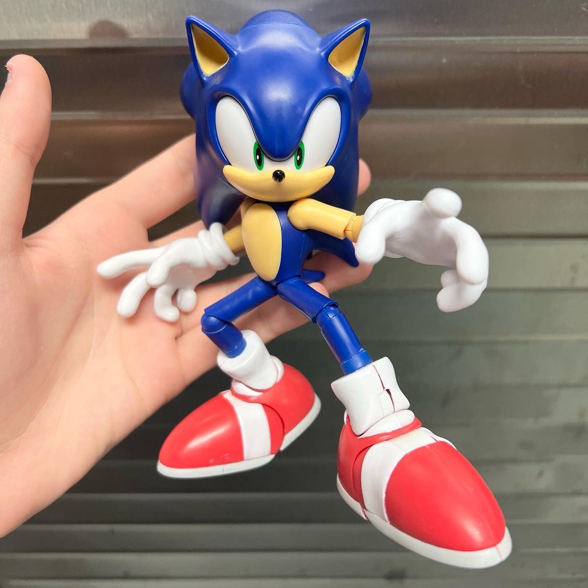 Sonic The Hedgehog Super Posers Sonic 10 Action Figure Modern