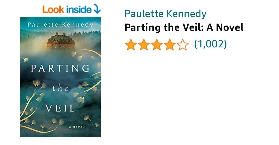 JennBardsley's tweet photo. 1,000 reviews and climbing! Congratulations @pkennedywrites! 👏  @2021Debuts @AmazonPub #PartingTheVeil https://t.co/GT6FHbbRsY