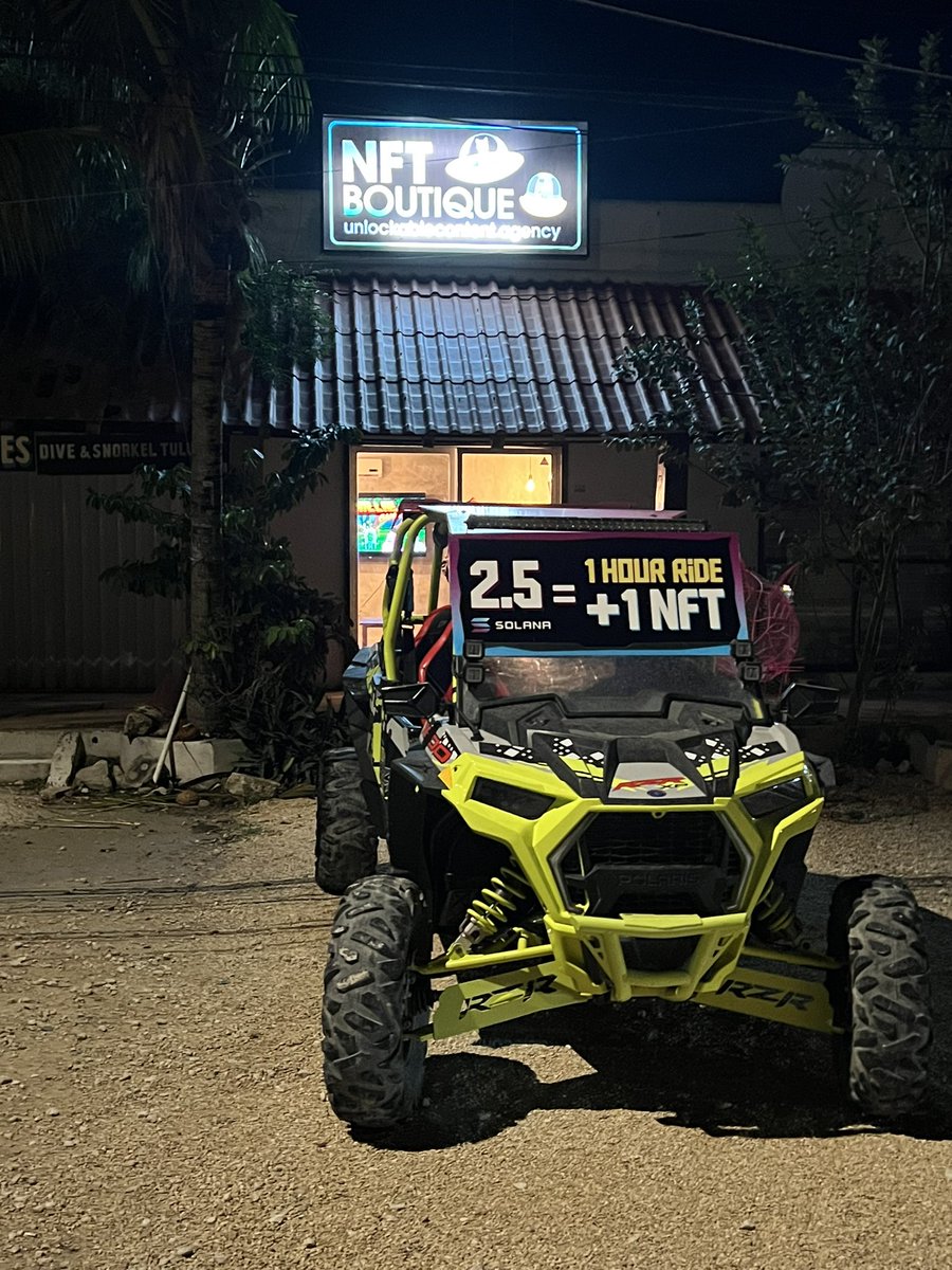 Just saw @unlockcontent in Tulum, Mexico. We’re early bois!