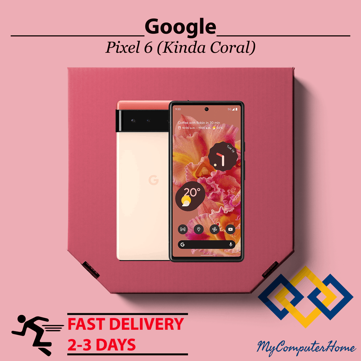 MyComputerHome's tweet photo. Google Pixel 6, now available in all colour and storage options in Shopee Malaysia https://t.co/BUy7sCTLUK https://t.co/O1ESjm5dqa