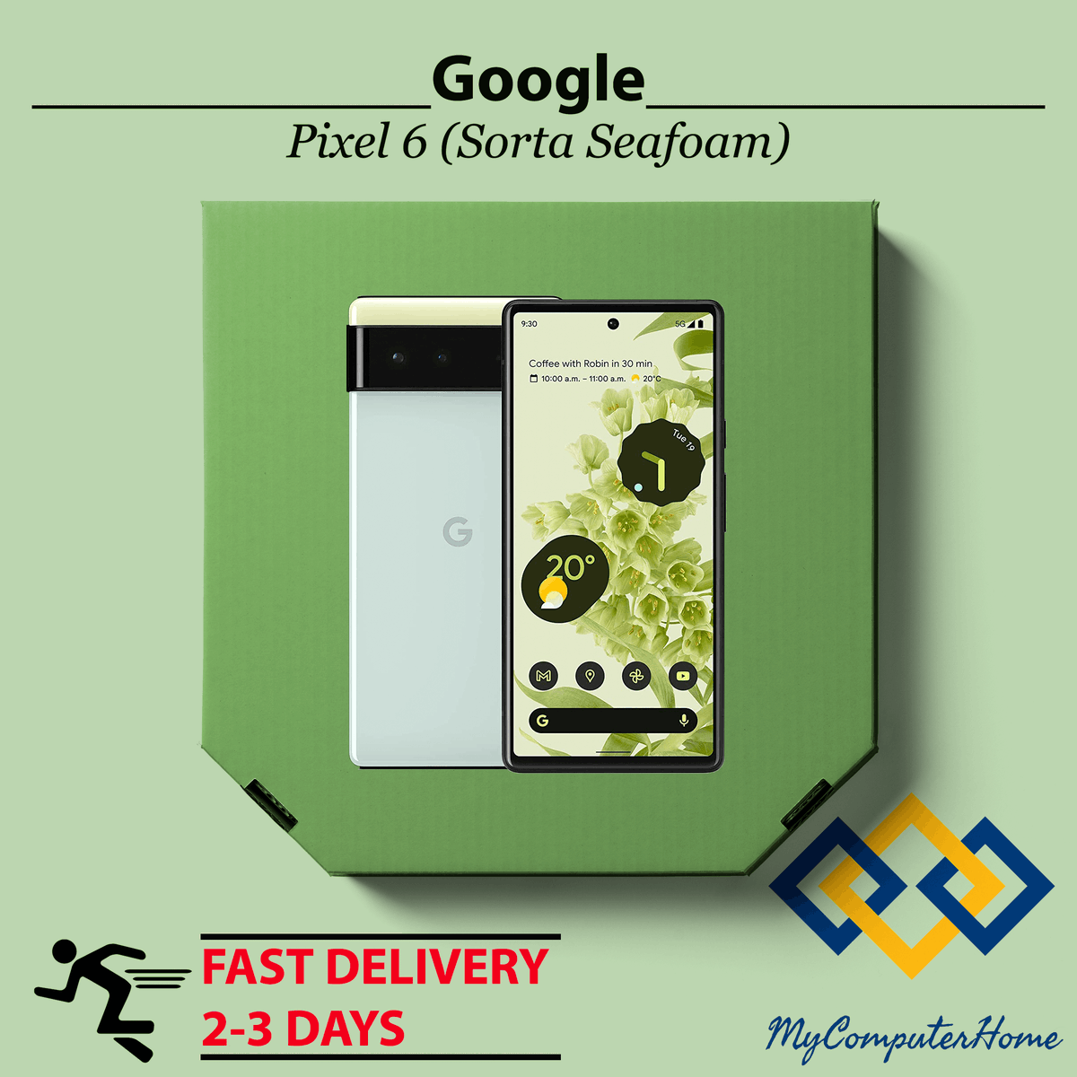MyComputerHome's tweet photo. Google Pixel 6, now available in all colour and storage options in Shopee Malaysia https://t.co/BUy7sCTLUK https://t.co/O1ESjm5dqa