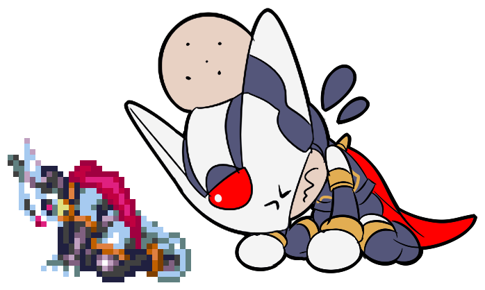 sufferay's tweet photo. #megamanzero #rockmanzero #ロックマンゼロ #hiddenphantom 
FUN!
I want to play that too!💜 https://t.co/mZRWpxAT5n