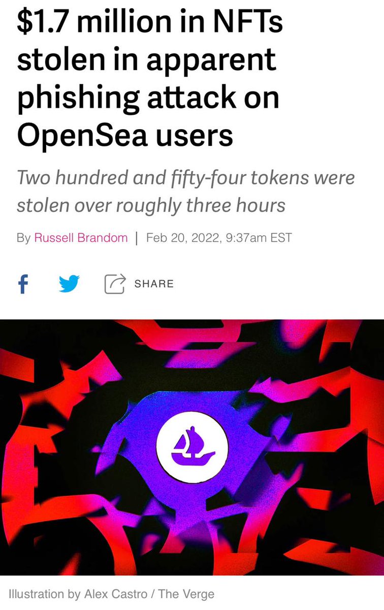 TechTicTok1's tweet photo. Let's close the sea 😐
#OpenSeaNFT #NFT #PhisingAttack #Hack #Crypto https://t.co/Y4Ttq9zAd9