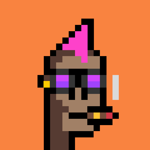 After a long day of kicking absolute ass in the neon city, the ape squad enjoys a Cuban cigar. 

#NFTCommunity #NFT #NFTdrop #NFTCollection