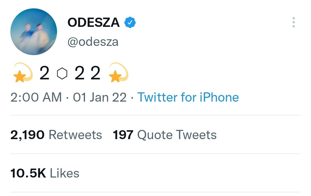 theherbfarmer's tweet photo. Call me crazy, but I have a feeling that Odesza will be releasing their new album tomorrow. Also, don't forget this tweet with Khalid. I have a feeling this is going to be magical. @odesza #odeszafam https://t.co/oS5NjPLy3V