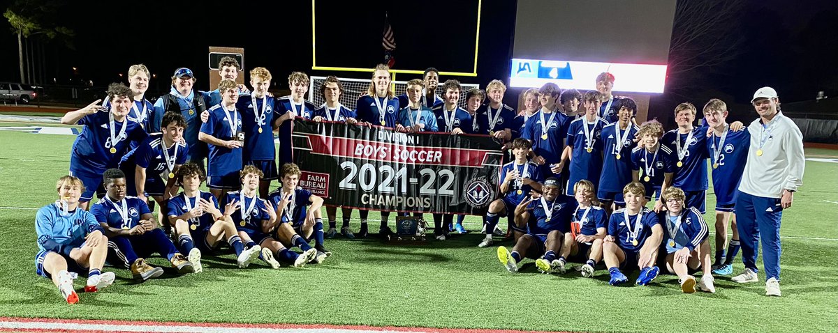 MAIS on X: 'Congratulations to our 2022 MAIS Boys' Soccer Division I  Champions, the Jackson Academy Raiders. They defeated the Hartfield Academy  Hawks 4-2, securing the win with a late goal. Congrats
