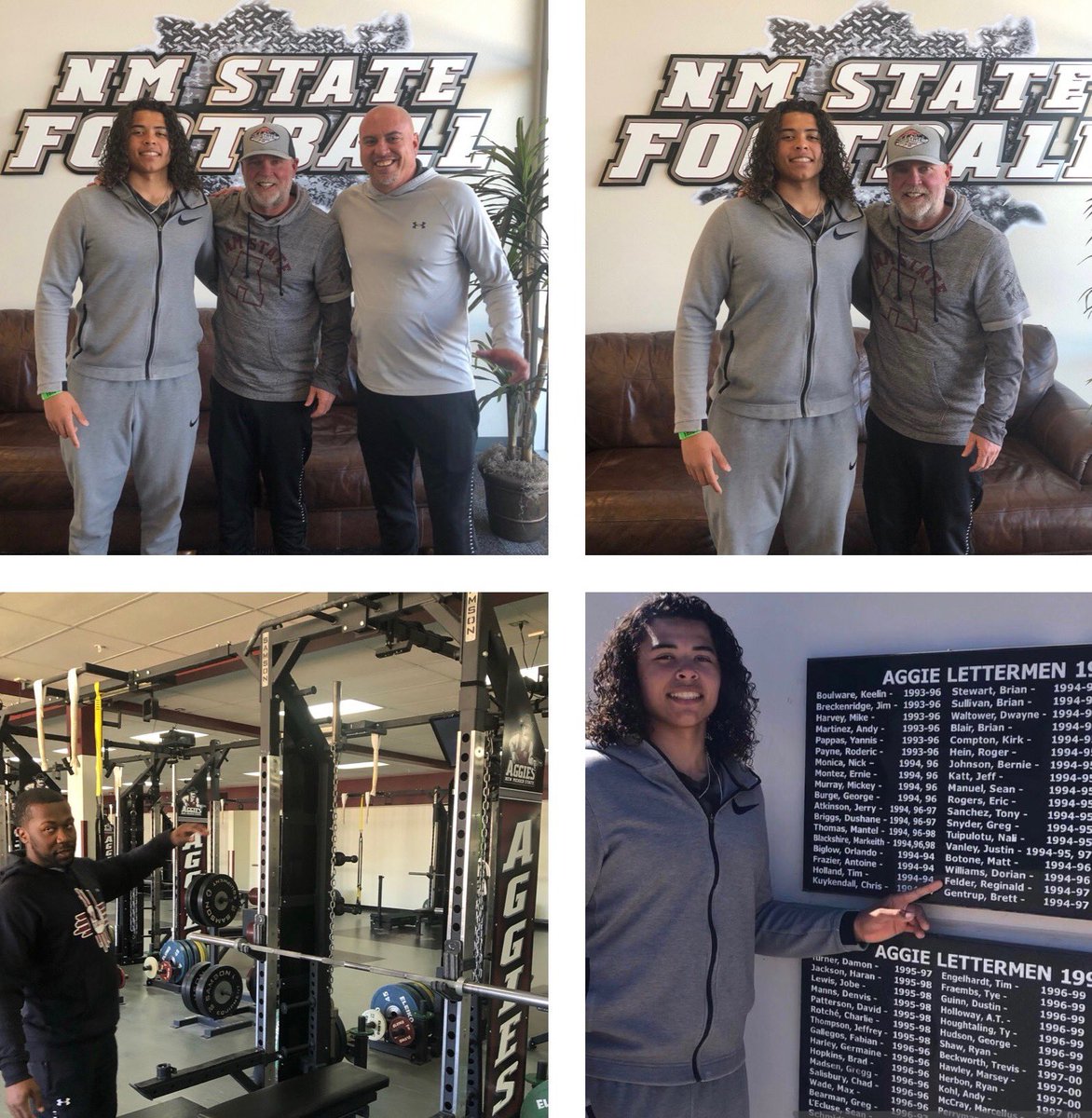 Kado Felder (@felderkado) on Twitter photo Thank you <a href="/Coach_TSanchez/">Coach Tony Sanchez</a> , @coachkill_fb , & <a href="/coachiwash/">Isaiah Washington</a> for talking to me about <a href="/NMStateFootball/">New Mexico State Football</a> 🏈🙏🏽 I had a great time‼️ <a href="/BrandonHuffman/">Brandon Huffman</a> <a href="/atpholla/">paul holland</a> <a href="/DaUnionfball/">Washington Union Football</a> <a href="/CurryInsider/">Herb Curry</a> <a href="/JacksonMoore247/">Jackson Moore</a> <a href="/mya_felder5/">Mya Felder</a> <a href="/FelderTaja/">Taja Felder</a> <a href="/DalenDayday/">Dalen (DayDay) Felder</a> <a href="/ReginaldFelder4/">Coach Felder M.Ed.</a> <a href="/FELDERFAM6/">FELDER MOM❤️💙</a> #GoAggies Thank you <a href="/Coach_TSanchez/">Coach Tony Sanchez</a> , @coachkill_fb , & <a href="/coachiwash/">Isaiah Washington</a> for talking to me about <a href="/NMStateFootball/">New Mexico State Football</a> 🏈🙏🏽 I had a great time‼️ <a href="/BrandonHuffman/">Brandon Huffman</a> <a href="/atpholla/">paul holland</a> <a href="/DaUnionfball/">Washington Union Football</a> <a href="/CurryInsider/">Herb Curry</a> <a href="/JacksonMoore247/">Jackson Moore</a> <a href="/mya_felder5/">Mya Felder</a> <a href="/FelderTaja/">Taja Felder</a> <a href="/DalenDayday/">Dalen (DayDay) Felder</a> <a href="/ReginaldFelder4/">Coach Felder M.Ed.</a> <a href="/FELDERFAM6/">FELDER MOM❤️💙</a> #GoAggies