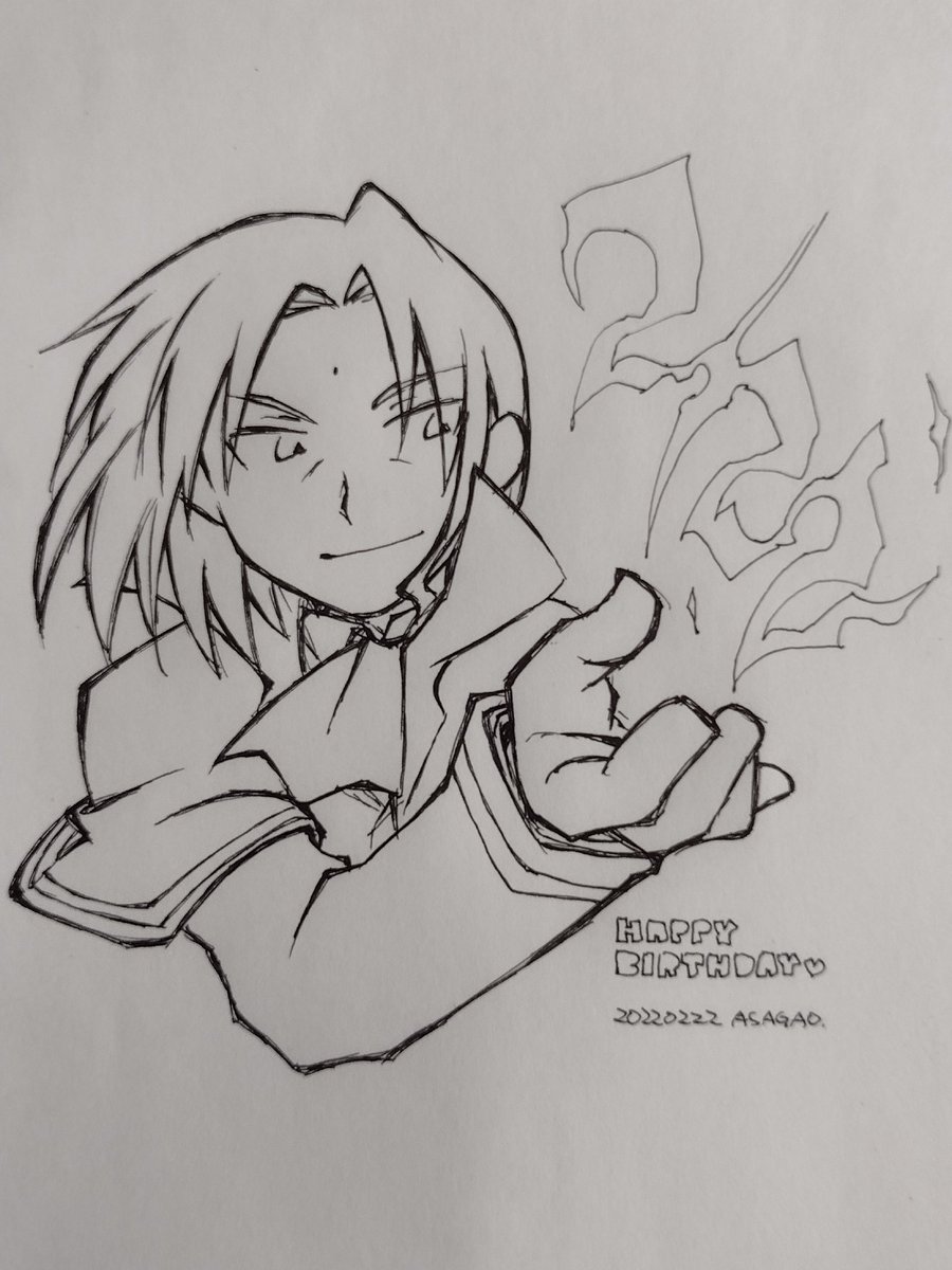 猫の日で忍者の日なんで現状ではカラクリ丸を描くのが正解なんですがワシはやっぱり真っ先にコチラを祝いたい  嘉神さんはぴば！月華やりてえなあ～