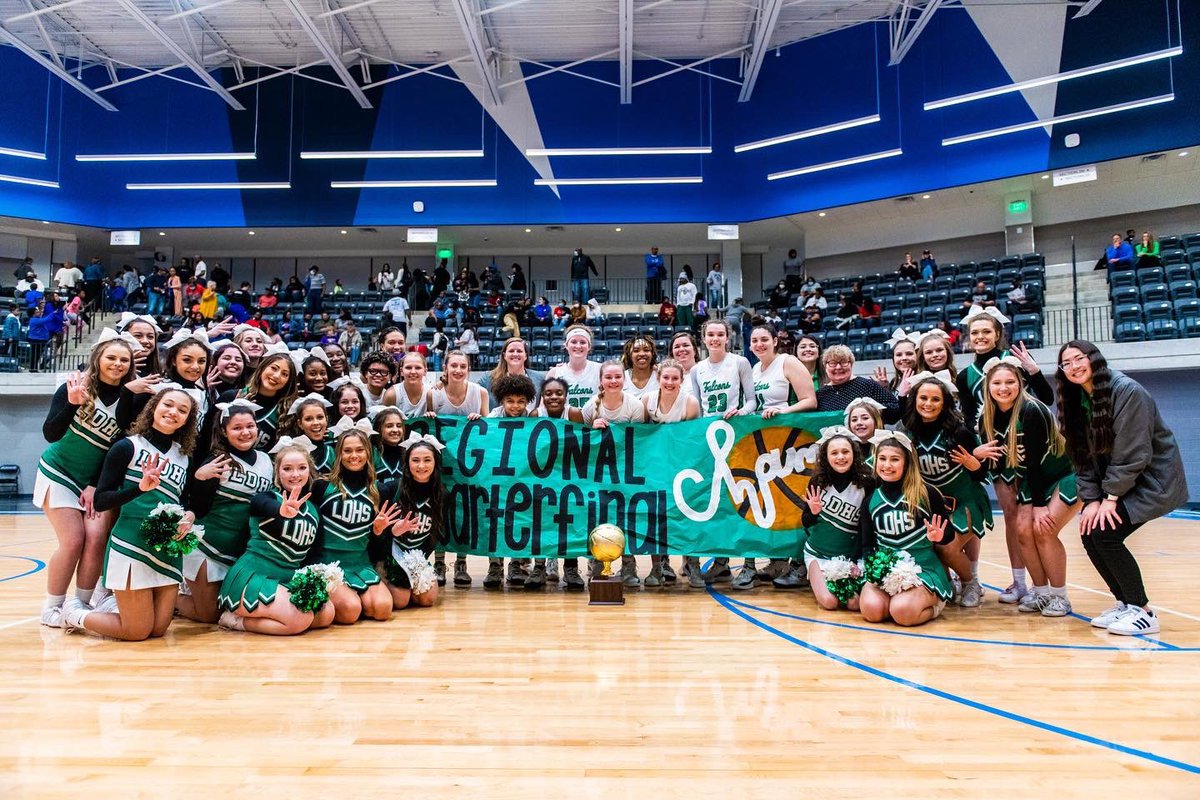 #4 folks!!! Can’t say enough about this team and community! Falcons showing up and out all the way around! Thanks for being our 6th man!! 
Catch y’all in Wichita Falls! #ACDC