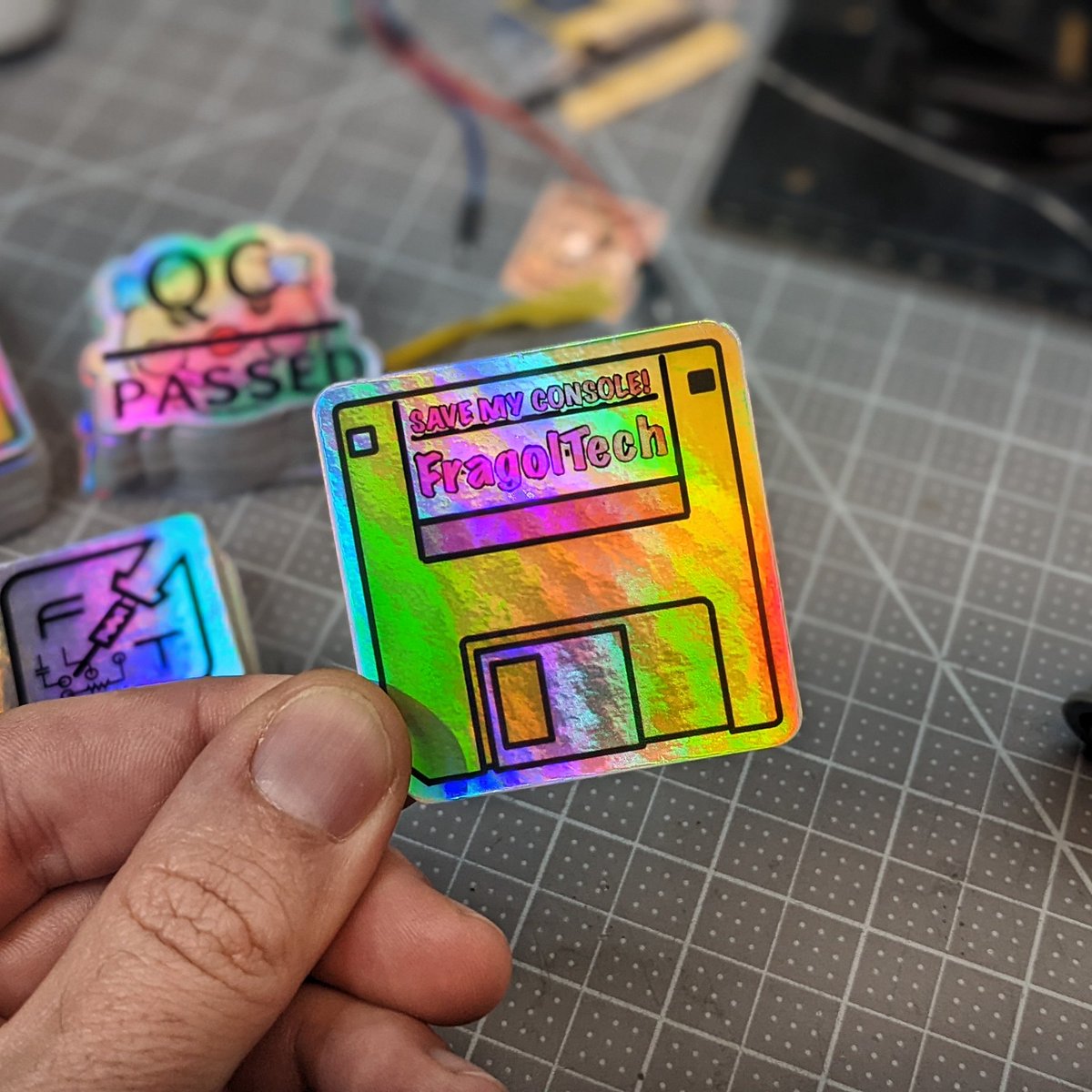 FragolRoc's tweet image. Stickers! Will be packing them into orders!