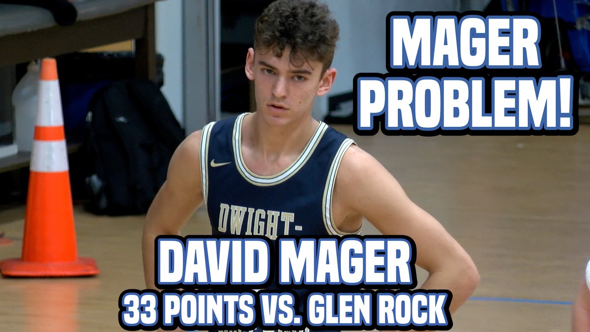 Talk about a Mager Problem! David Mager (<a href="/DavidMager/">David Mager</a>) is one of North Jersey's top scoring threats and he has Dwight-Englewood one game away from some NJIC hardware.

Watch highlights from the 71-58 win over Glen Rock with the JSZ All-Access Pass ⬇️

📽️: jerseysportszone.com/magers-33-prop…