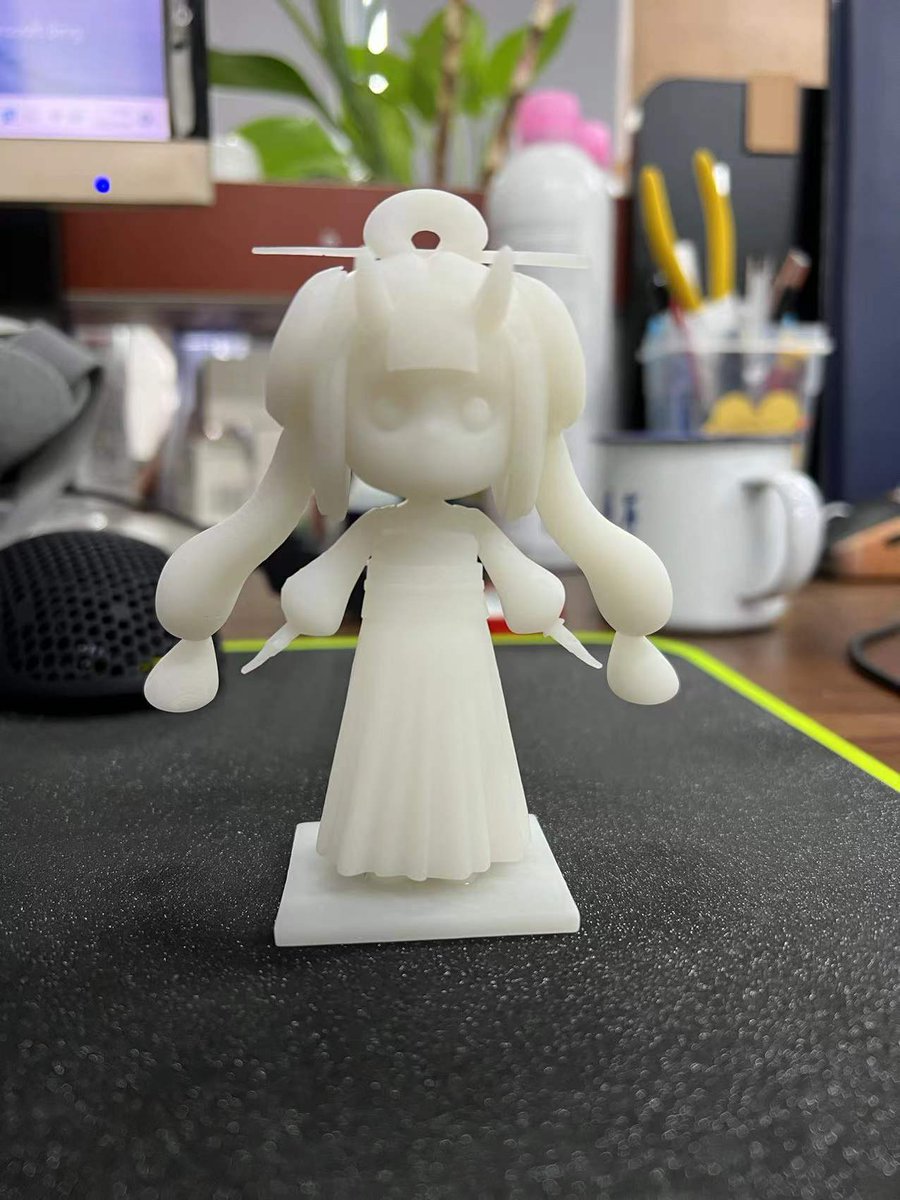 FloreZwx's tweet photo. Adorable fairy figure designed and painted by our client, who's a freshman major in art design. 3D printed with our new LCD resin 3D printer.
#cusotm #design #3dprint #figure #collectible #prototype #masterpattern https://t.co/mJ89jIwxxF
