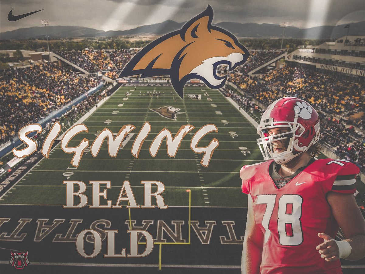 Please join us on Wednesday, February 23, at 1:30pm in the FAB, as Bear Old signs with Montana State!