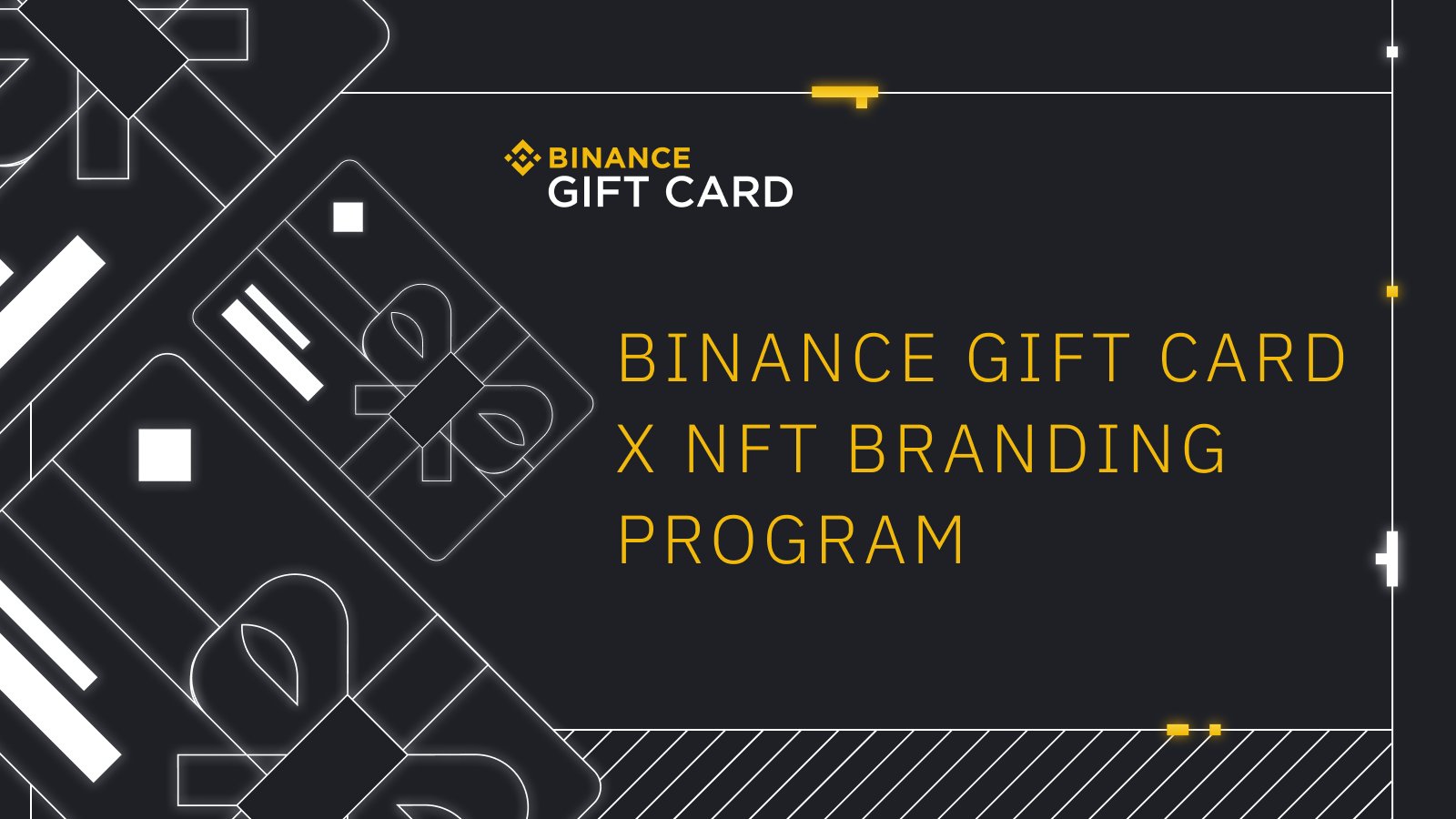 Binance on Twitter "Binance launches Gift Card x NFT Branding Program