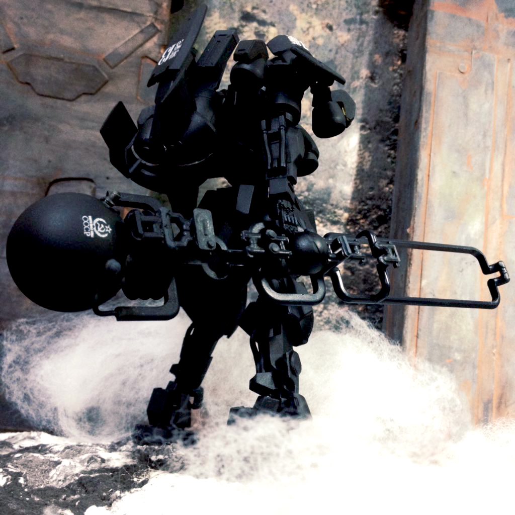 Syu1syu1Syu1's tweet photo. #武装の設定を語り合おうじゃないか

【試作NO.85プラズマ広域破壊兵器】
流電性ナノマシーンミストにより帯電空間を形成高圧プラズマ放射器で焼き尽くす殺戮マシン。実射試験中漏れたミストに引火事故を起こし以後プロジェクトは凍結。
 
コンペ　#ABZCOM5 より https://t.co/zXznwTrNIl