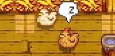 AnimalsPixel's tweet photo. Sleeping chickens (Stardew Valley) https://t.co/MxlV1PLr1X