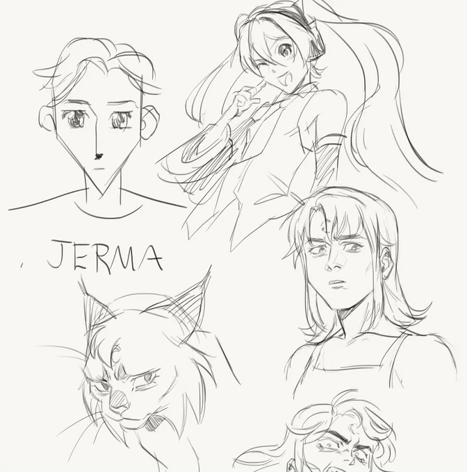 nyways here's some other doodles done on my pooptube stream 