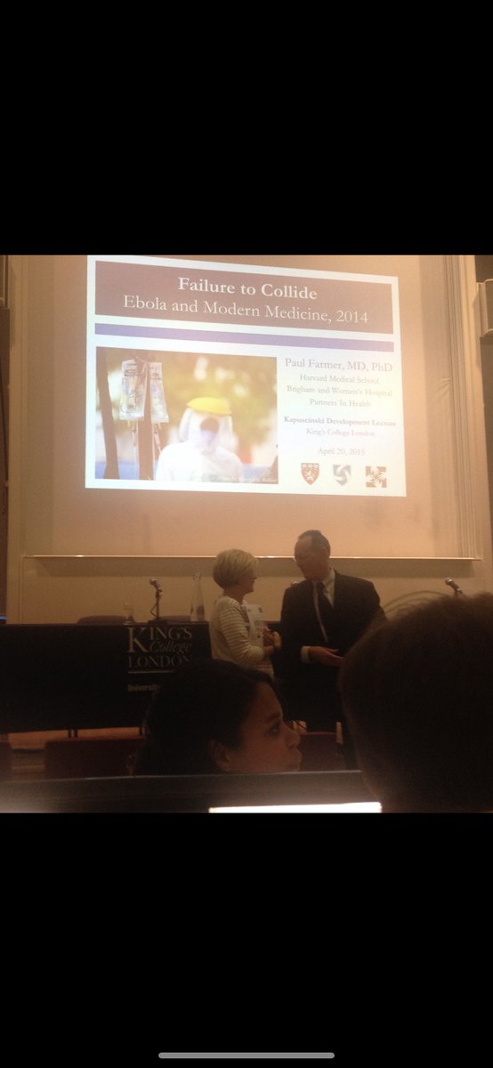Charlotte Kvasnovsky (@ckvasnovsky) on Twitter photo I’ve been inspired by Paul Farmer for over half my life. I missed him by a few weeks when I visited <a href="/SociosEnSalud/">Socios En Salud</a> in 2007 and was awestruck when I heard him speak <a href="/KingsCollegeLon/">King's College London</a>. May you rest in peace and may we work towards your vision of equity in health. I’ve been inspired by Paul Farmer for over half my life. I missed him by a few weeks when I visited <a href="/SociosEnSalud/">Socios En Salud</a> in 2007 and was awestruck when I heard him speak <a href="/KingsCollegeLon/">King's College London</a>. May you rest in peace and may we work towards your vision of equity in health.