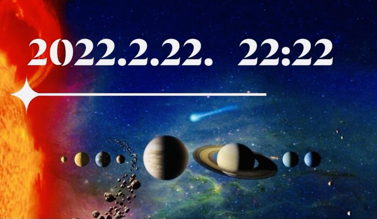 Өнөөдөр 2022 оны 2 сарын 22ны 2 дахь өдрийн 22 цаг 22 минут 22 секунтыг харах онцгой өдөр. Дараагийнх нь 200 жилийн дараа тохиох ч 2 дахь өдөр таарах нь юу л бол.