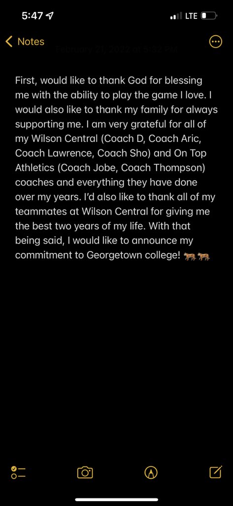 Committed✅ <a href="/GtownCoachO/">Chris Oliver</a> <a href="/CoachDamGC/">Coach Damschroder</a> @WilsonCentralFB <a href="/track_wilson/">Wilson Central Track & Field</a> <a href="/bsdedman/">Brad Dedman</a> <a href="/OnTopAthletics/">OnTopAthletics Inc📚🏈⚾️</a> <a href="/thompsmd23/">Coach Thompson</a> <a href="/traye_aric/">Traye Aric</a> <a href="/CoachLawrence1/">Eric Lawrence</a>