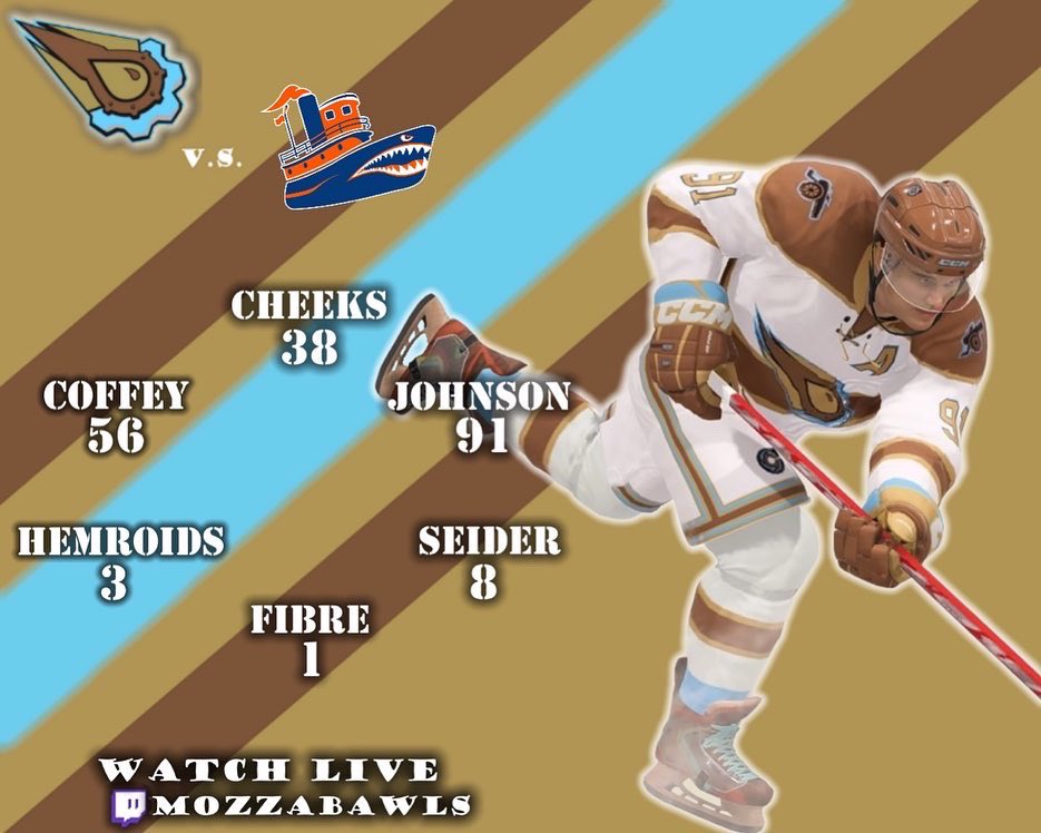 EASHL Colon Cannonballs (@eashlcc) on Twitter photo The matchup we look forward to every season! Join us for the second annual Dengler appreciation night!
🆚 <a href="/BoatsITHL/">Boats ITHL</a>
⏰ 9:00 PM EST
📺 twitch.tv/mozzabawls The matchup we look forward to every season! Join us for the second annual Dengler appreciation night!
🆚 <a href="/BoatsITHL/">Boats ITHL</a>
⏰ 9:00 PM EST
📺 twitch.tv/mozzabawls