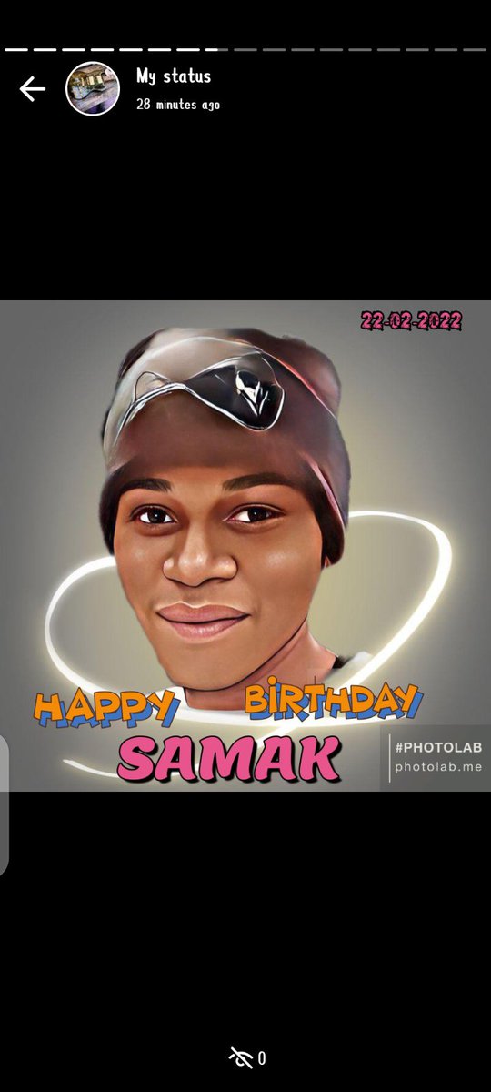 SamakConcept's tweet photo. It's My personal New year 22-02-2022
Happy Birthday to my humble self🎈🎂🎉 https://t.co/2LK1nI2jJC